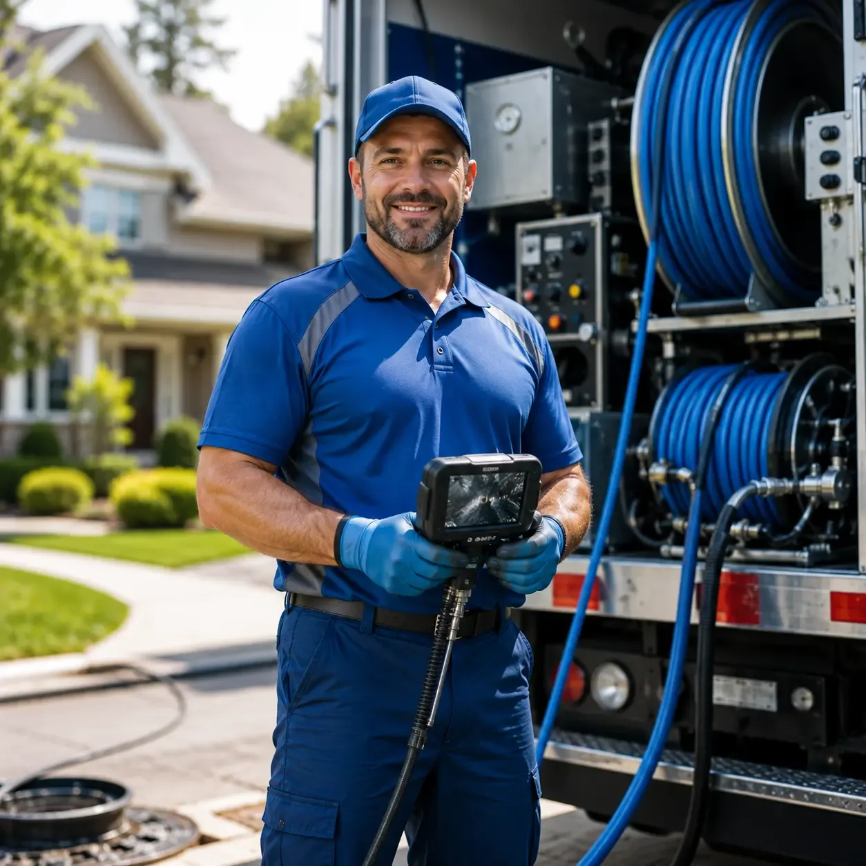 Local outdoor drain cleaning specialists in Georgetown, IN